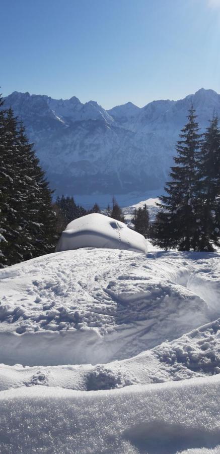 Ferienwohnung Rackhof Oberlienz Exterior foto