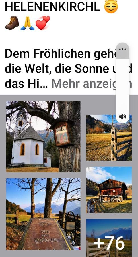 Ferienwohnung Rackhof Oberlienz Exterior foto